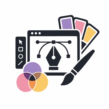 Ícono de la especialidad de Diseño Gráfico